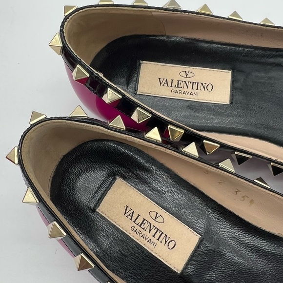 Authentic Valentino Garavani rockstud flats - Picture 6 of 12